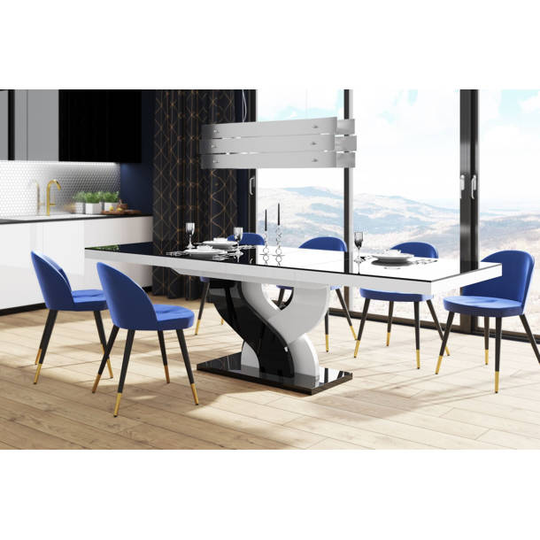 Orren Ellis Fallin Extendable Dining Table & Reviews Wayfair